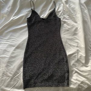 H&M glitter mini dress